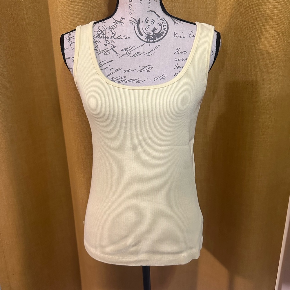 Large Yellow Lauren Tank Top
